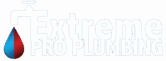 extreme pro plumbing logo in white